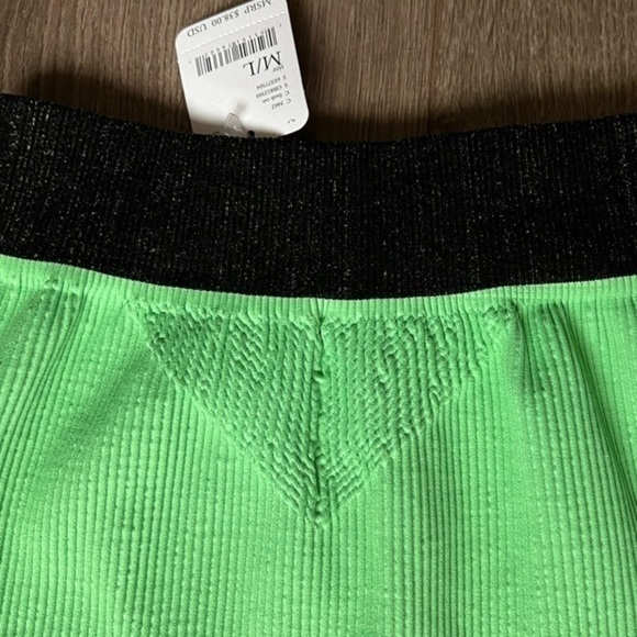 Free People Movement Prajna Seamless Shorts In Fresh Cut Size M/L - Picture 14 of 15